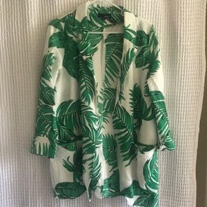 Blazer Palm Leaf